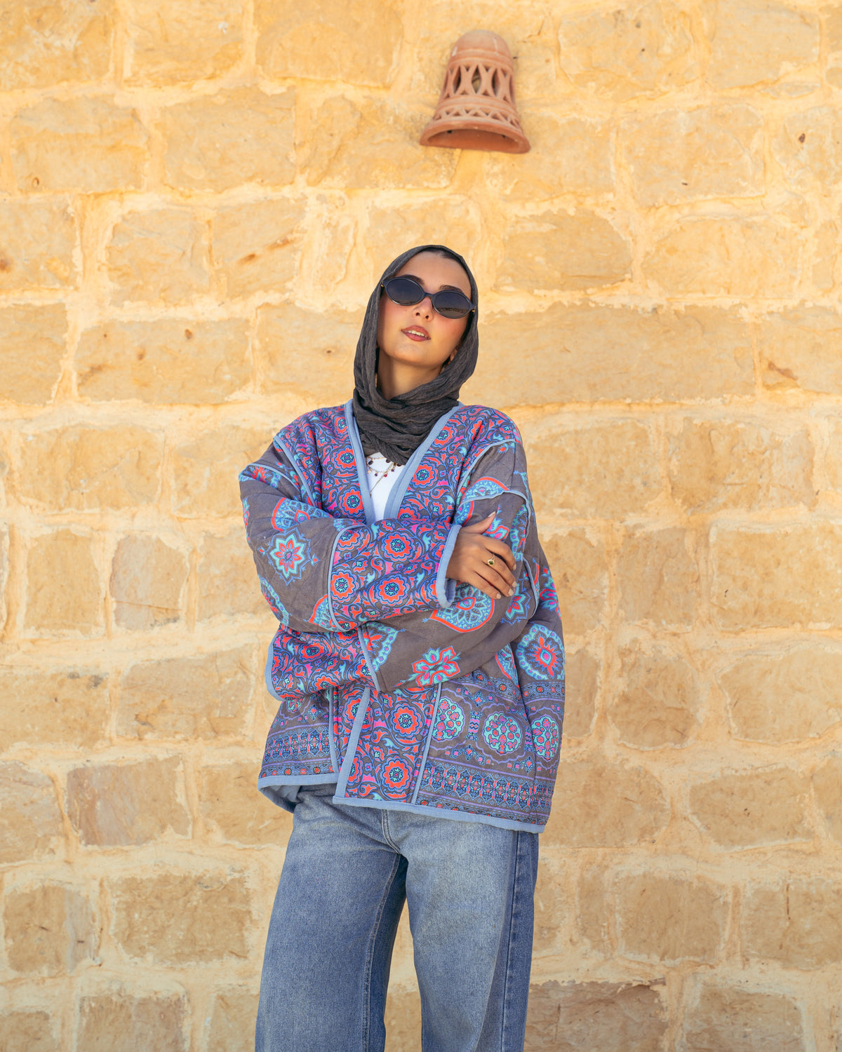 Nurah Suede Puffer