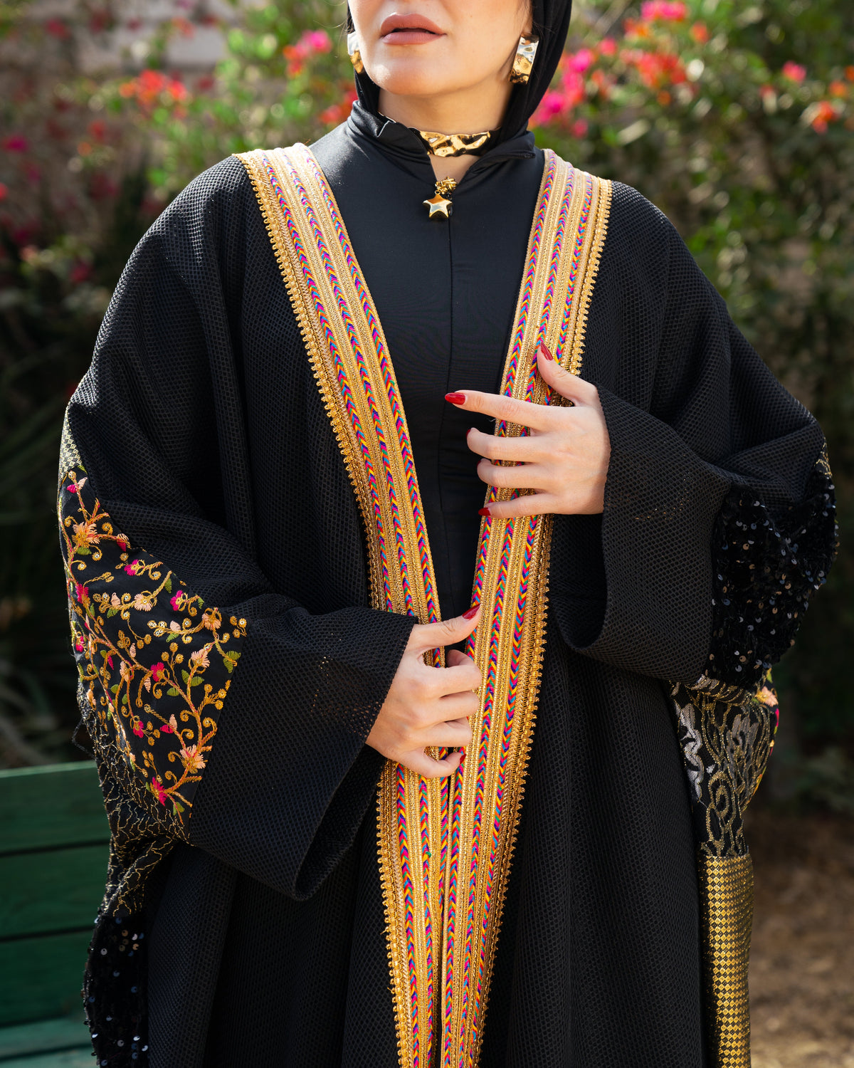 Alya Patchwork Kaftan