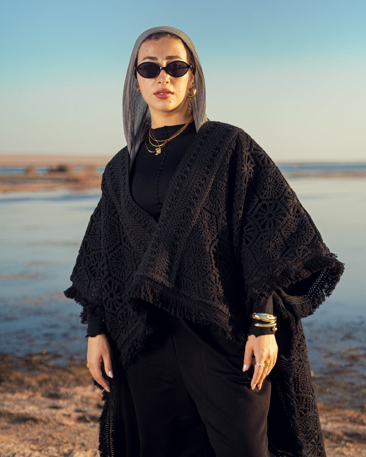 Yumna In Black