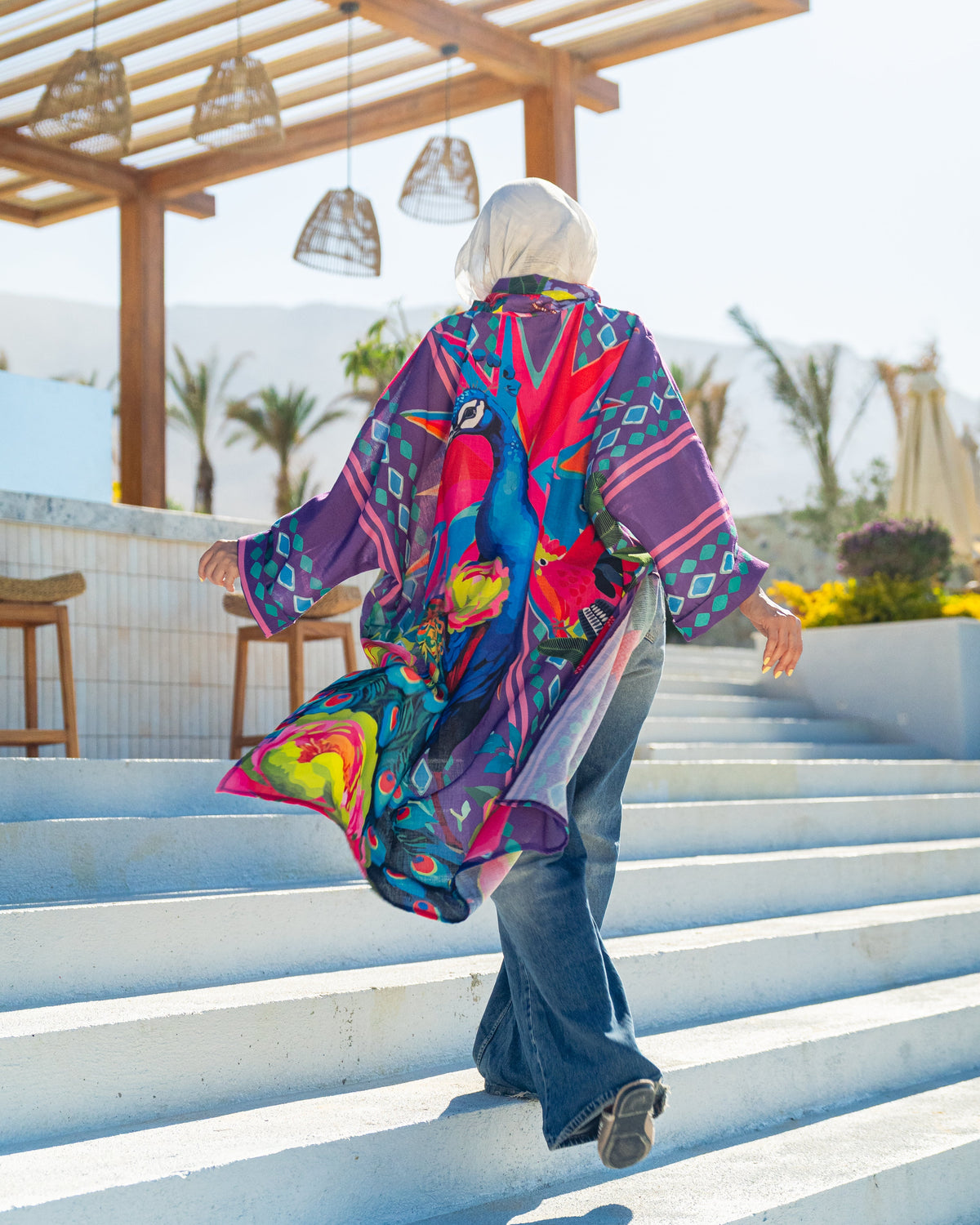 Positano Blouse - Purple