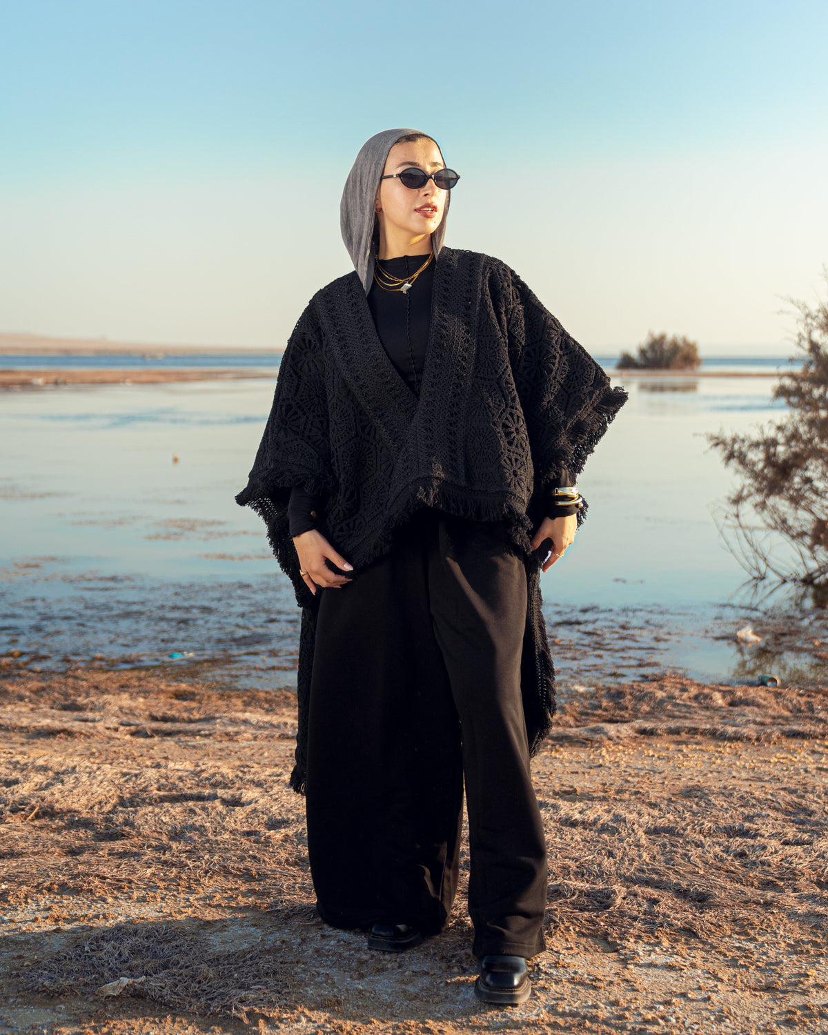 Yumna In Black