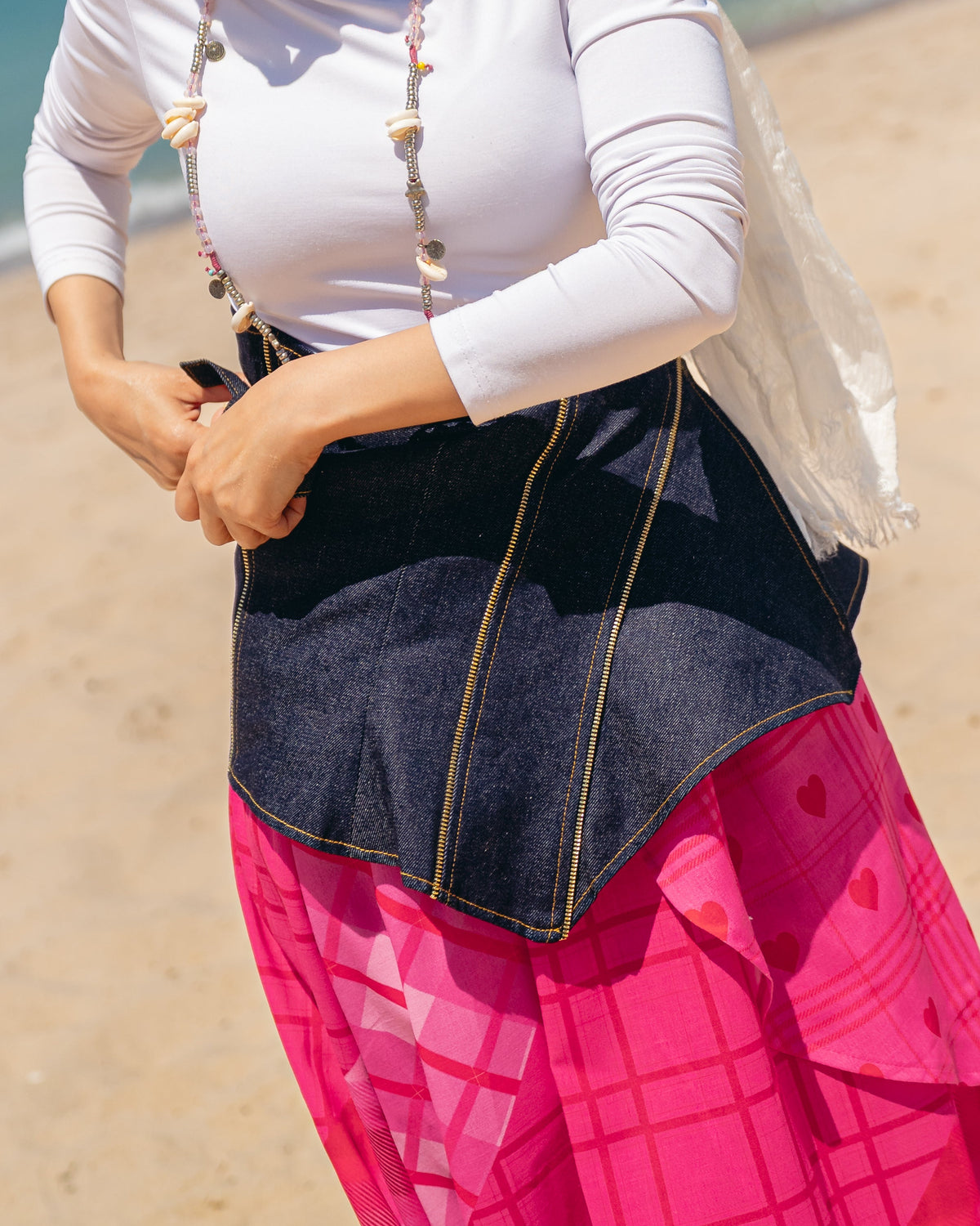 Plaid Crush in Hot Pink