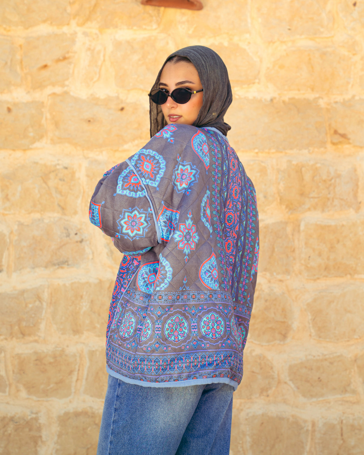 Nurah Suede Puffer