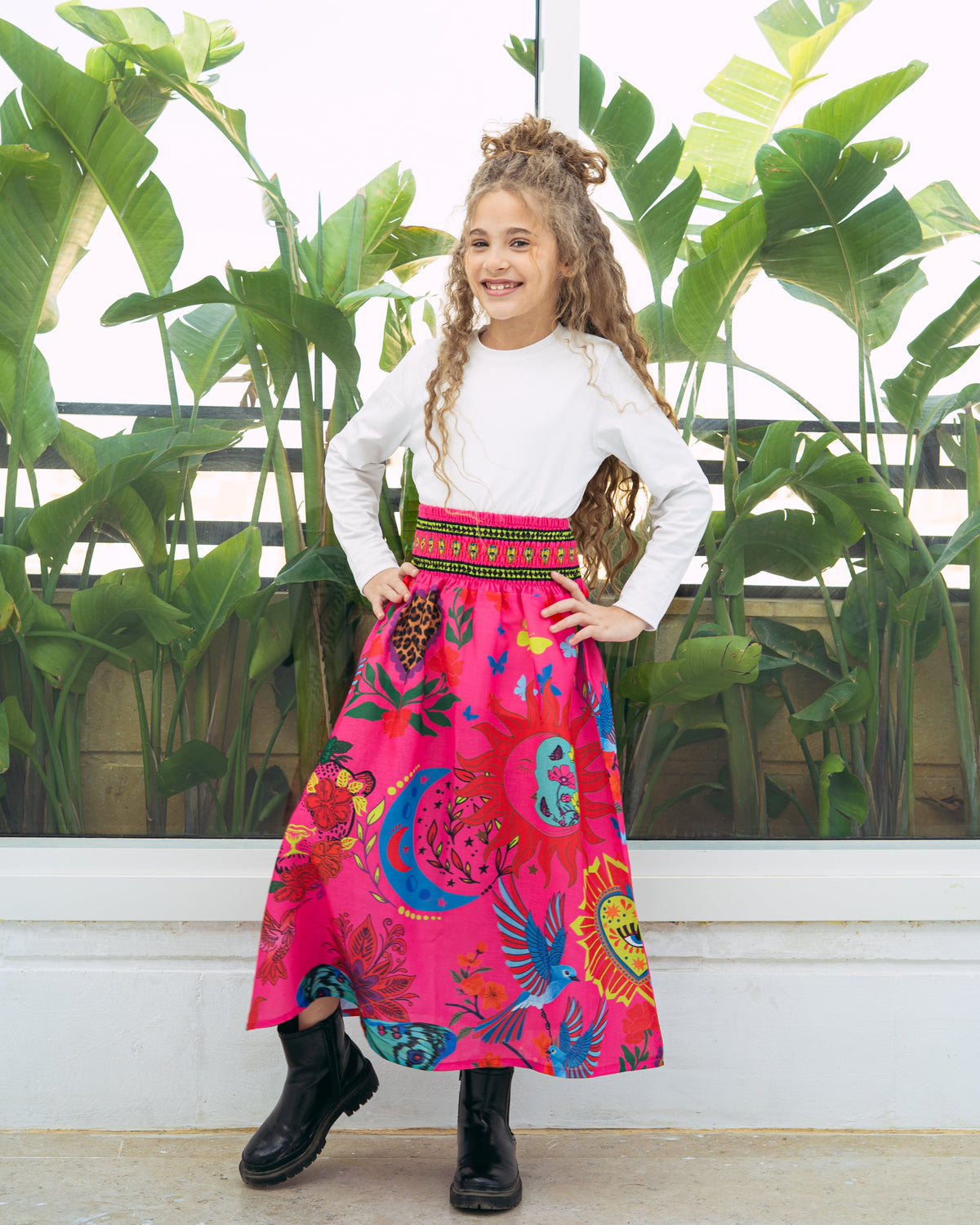 Aida in Hot Pink - Kids