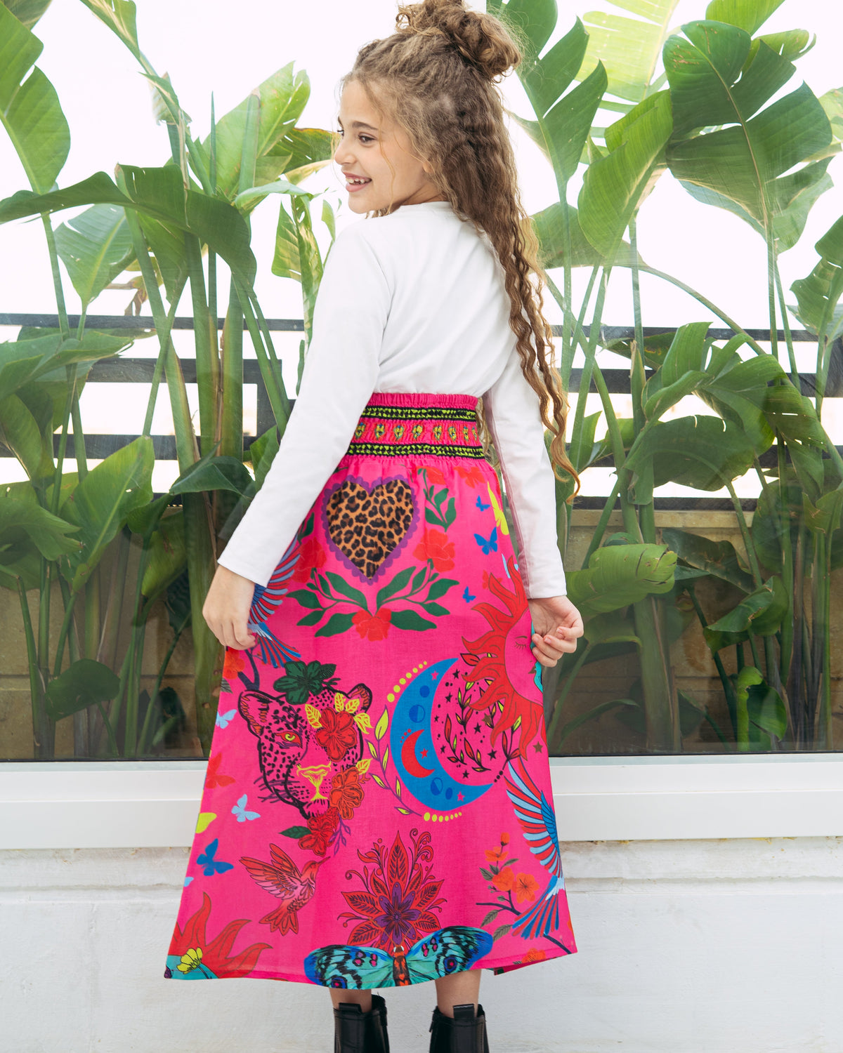 Aida in Hot Pink - Kids