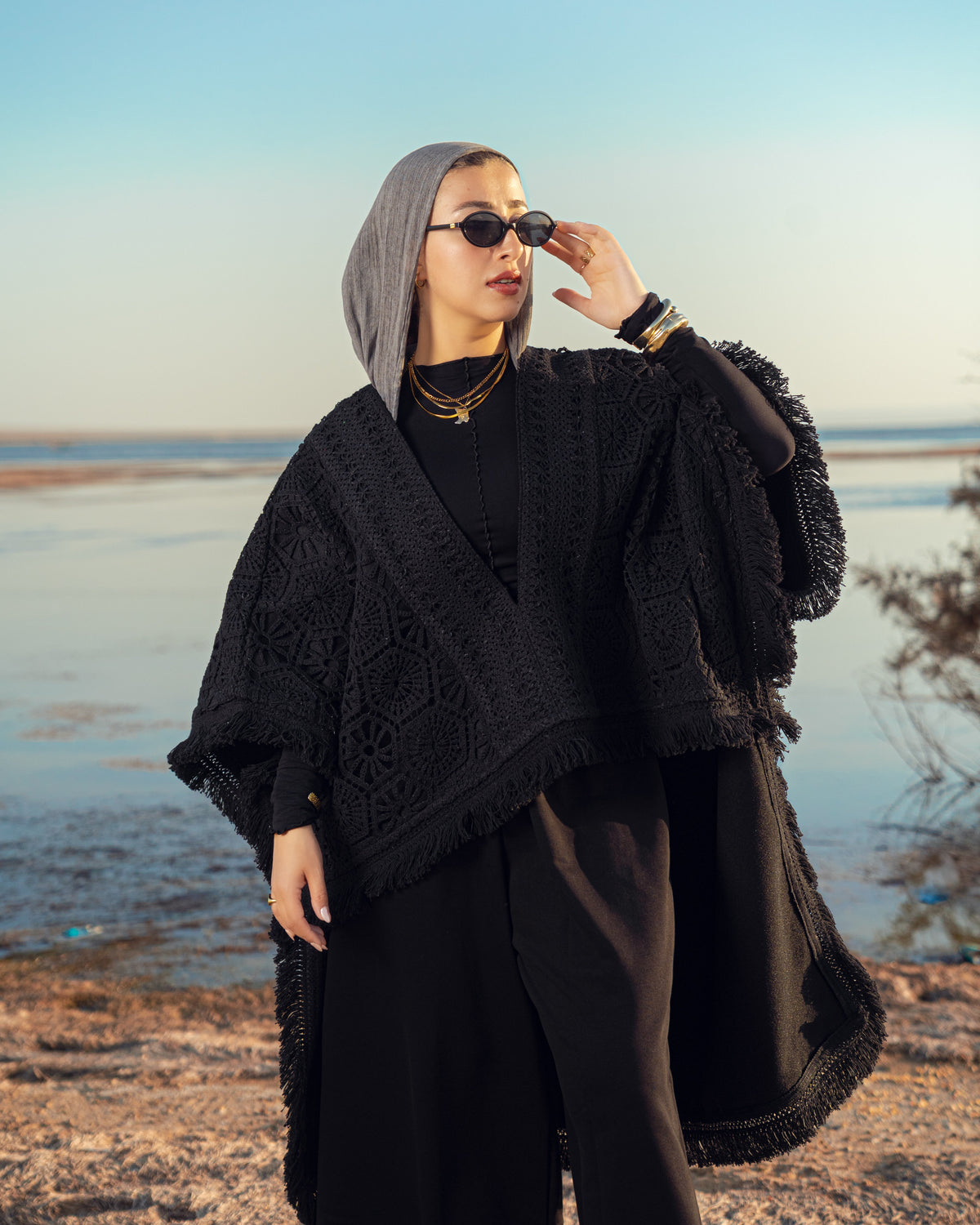Yumna In Black