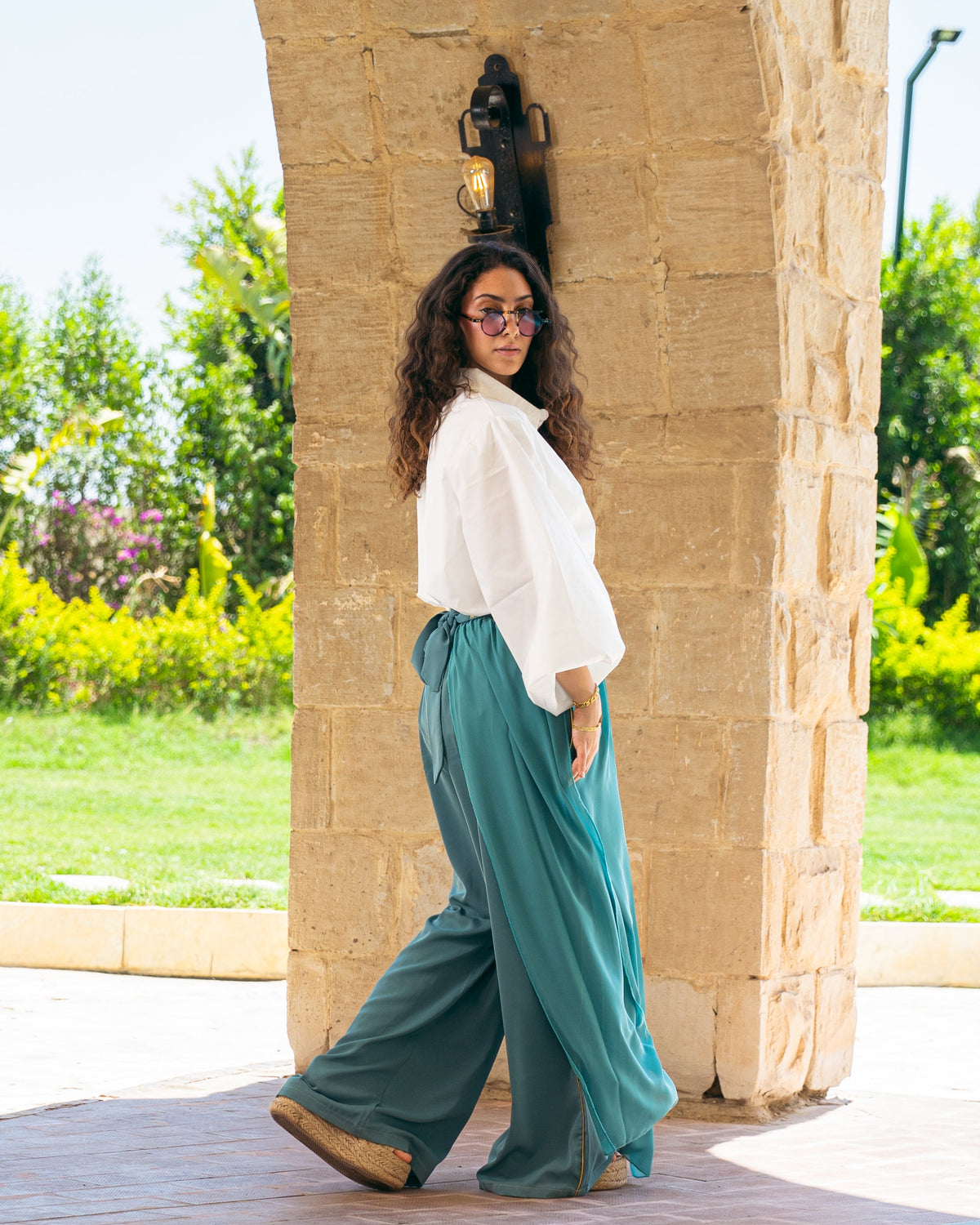 Sea Breeze Pants In Teal
