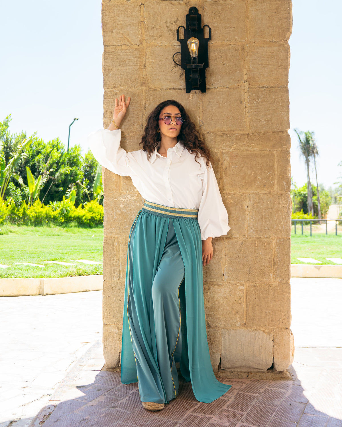 Sea Breeze Pants In Teal